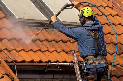 Démoussage et hydrofuge de toiture à Mathonville